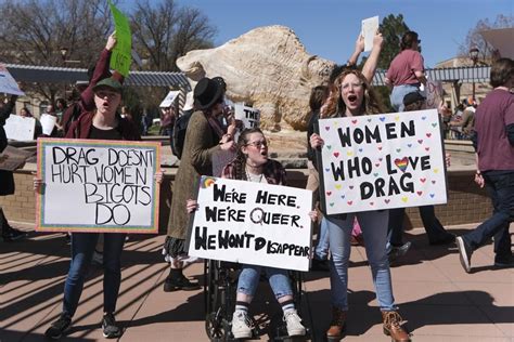 Texas university students protest drag show’s cancellation